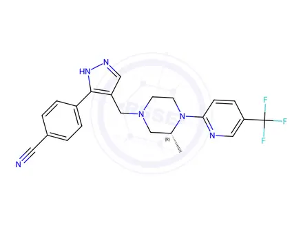 Chemical structure of GNF362