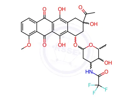 Chemical structure of Epirubicin Impurity 36