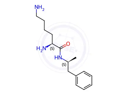 Chemical structure of Lisdexamfetamine