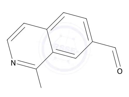 Chemical structure of 1-Aminoisoquinoline-7-carbaldehyde