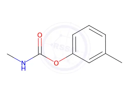 Chemical structure of Metolcarb