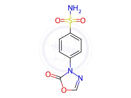 Chemical structure of 4-(2-Oxo-1,3,4-oxadiazol-3(2H)-yl)benzenesulfonamide