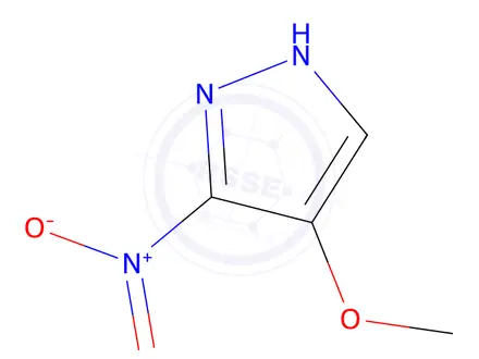 Chemical structure of 4-Methoxy-3-nitro-1H-pyrazole