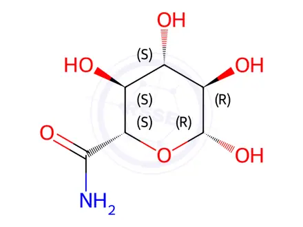 Chemical structure of Glucuronamide (BSC)