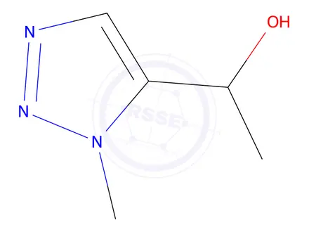 Chemical structure of (1S)-1-(1-methyl-1H-1,2,3-triazol-5-yl)ethan-1-ol