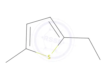 Chemical structure of 2-Ethyl-5-methylthiophene