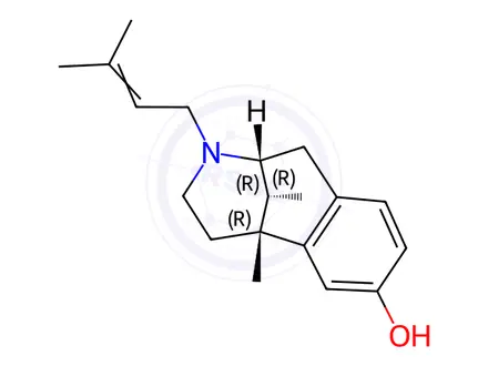 Chemical structure of Pentazocine, 1.0 mg/mL in Methanol