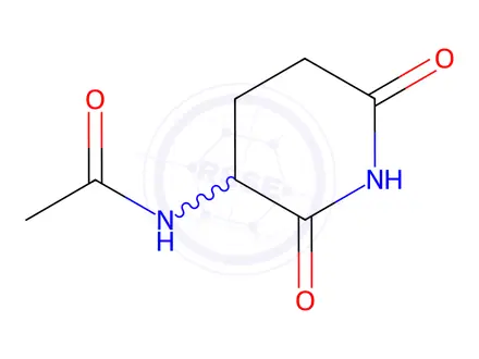Chemical structure of Acetylglycinamide Impurity 1