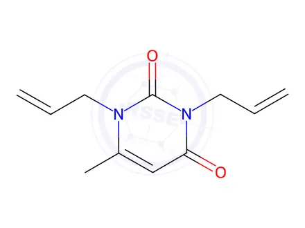 Chemical structure of Uracil Impurity 33