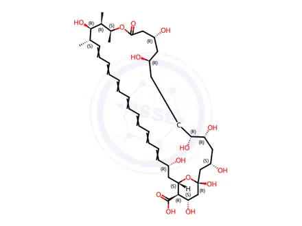 Chemical structure of Amphoteronolide B discontinued see RM-A152421