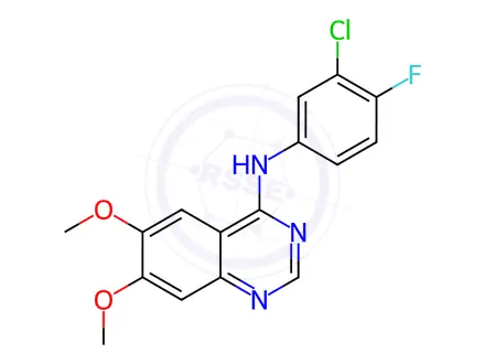 Chemical structure of Gefitinib Impurity F