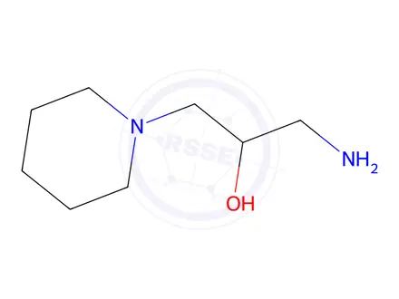 Chemical structure of 1-amino-3-(piperidin-1-yl)propan-2-ol