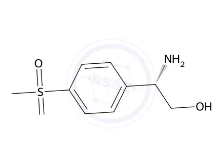 Chemical structure of (s)-2-Amino-2-(4-(methylsulfonyl)phenyl)ethan-1-ol