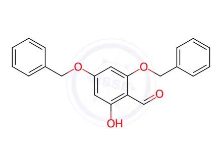Chemical structure of 2,4-Bis(benzyloxy)-6-hydroxybenzaldehyde