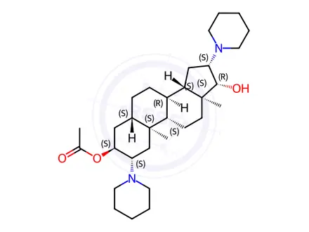Chemical structure of Vecuronium bromide Impurity 14