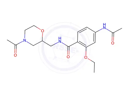 Chemical structure of N,N-Diacetyl Des-5’-chloro-4-fluorobenzyl Mosapride
