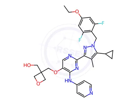 Chemical structure of BAY 524 Impurity 96