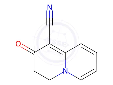 Chemical structure of 2-Oxo-3,4-dihydro-2H-quinolizine-1-carbonitrile
