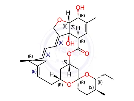 Chemical structure of Milbemycin Oxime EP Impurity A