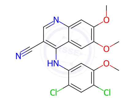 Chemical structure of Bosutinib Impurity 5
