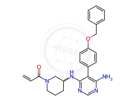 Chemical structure of Evobrutinib Impurity 118
