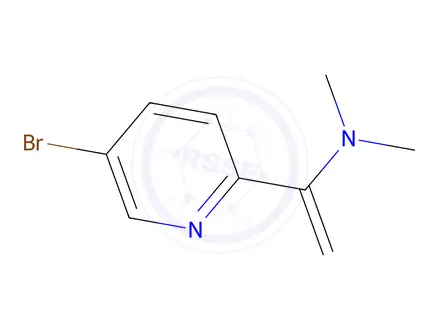 Chemical structure of 1-(5-Bromopyridin-2-yl)-N,N-dimethylethenamine