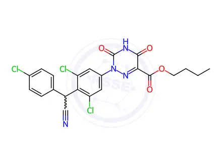 Chemical structure of Diclazuril Impurity 7 (Diclazuril EP Impurity G)