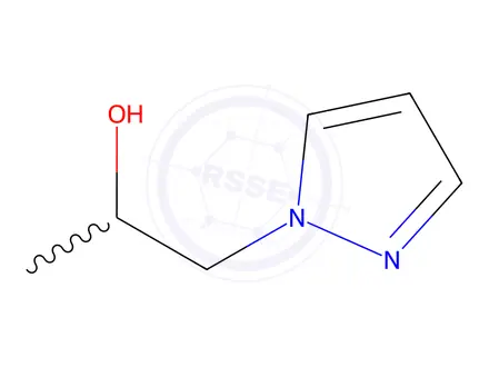 Chemical structure of 1-(1h-Pyrazol-1-yl)propan-2-ol