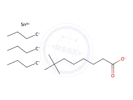 Chemical structure of TRIBUTYLTIN NEODECANOATE