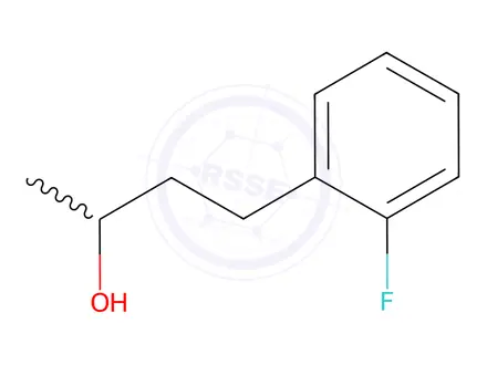 Chemical structure of 4-(2-Fluorophenyl)butan-2-ol