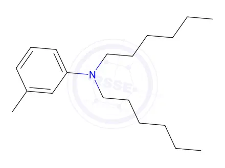 Chemical structure of N,N-Dihexyl-3-methylaniline