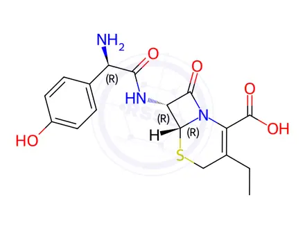 Chemical structure of Cefadroxil Ethyl Homologue