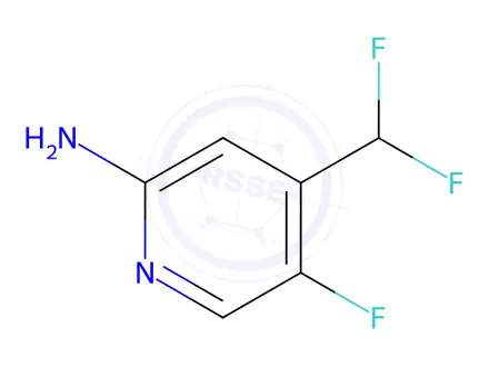 Chemical structure of 4-(Difluoromethyl)-5-fluoropyridin-2-amine