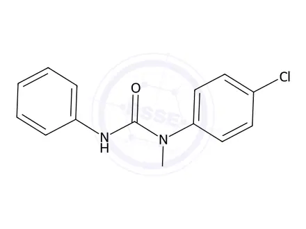 Chemical structure of 1-(4-Chlorophenyl)-1-hydroxy-3-phenylurea