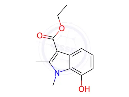 Chemical structure of Abidol Impurity 30