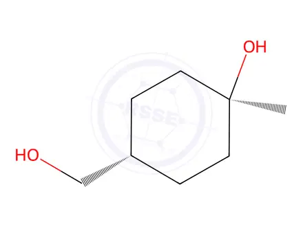 Chemical structure of trans-4-(Hydroxymethyl)-1-methylcyclohexanol