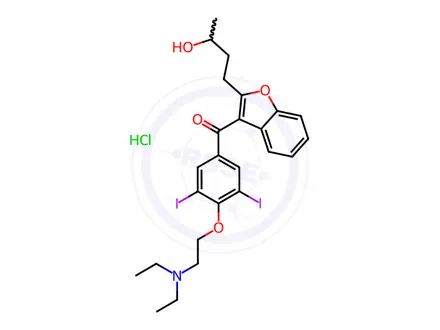 Chemical structure of Amiodarone Impurity 43