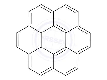 Chemical structure of Coronene