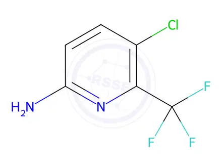 Chemical structure of 5-Chloro-6-(trifluoromethyl)pyridin-2-amine