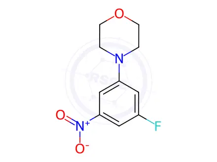 Chemical structure of Linezolid Impurity 165