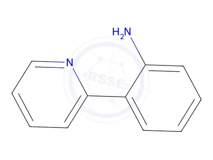 Chemical structure of 2-(Pyridin-2-yl)aniline