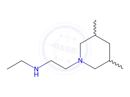 Chemical structure of N-[2-(3,5-Dimethylpiperidin-1-yl)ethyl]-N-ethylamine