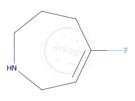 Chemical structure of 5-Fluoro-2,3,4,7-tetrahydro-1H-azepine