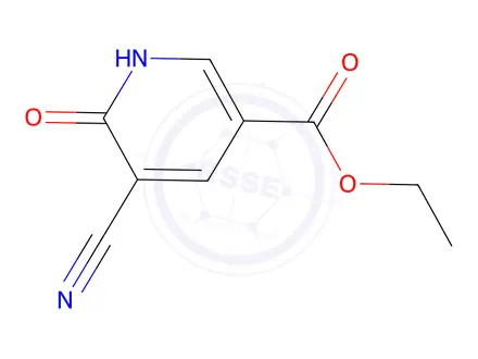 Chemical structure of Ethyl 5-cyano-6-hydroxynicotinate