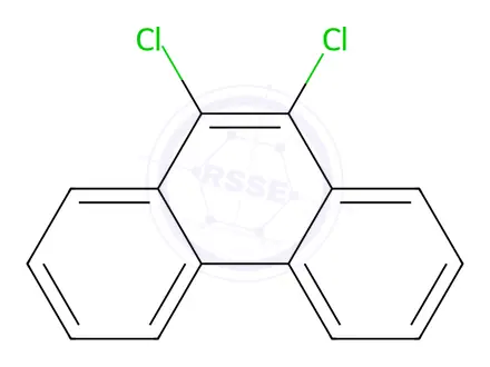 Chemical structure of 9,10-Dichlorophenanthrene