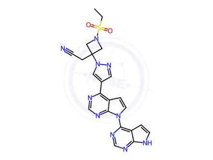 Chemical structure of Baricitinib Impurity 254