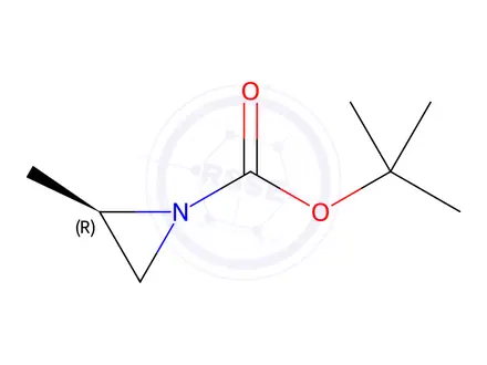 Chemical structure of (R)-tert-Butyl 2-methylaziridine-1-carboxylate