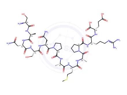 Chemical structure of Somatostatin-28 (1-12)