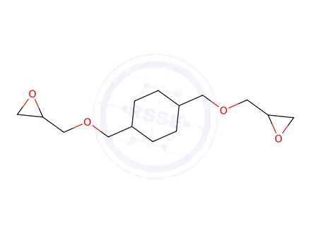 Chemical structure of 1,4-Cyclohexanedimethanol Diglycidyl Ether