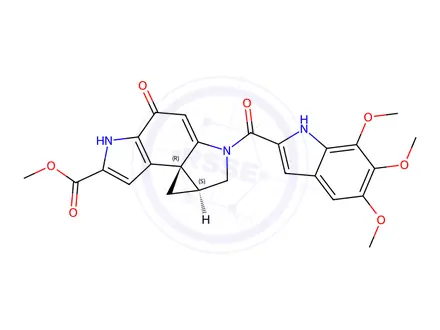 Chemical structure of Duocarmycin SA